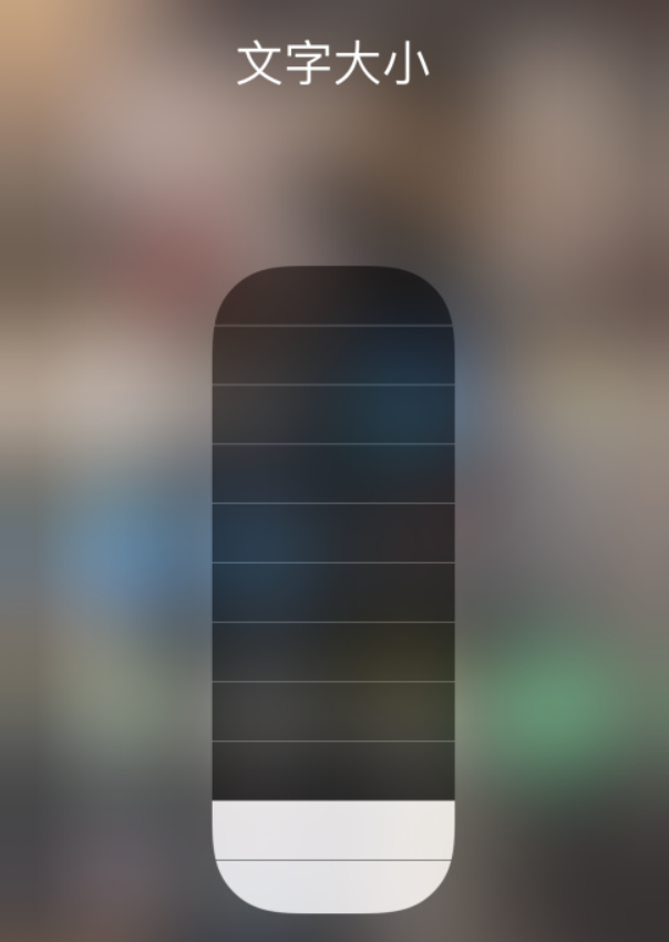 房县苹果手机维修分享小技巧：在 iPhone 控制中心快速调节字体大小 